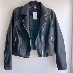 Faux Leather Jacket